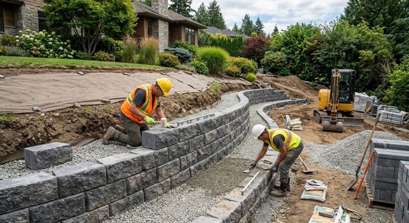 Landscape Wall Construction in Vero Beach, FL