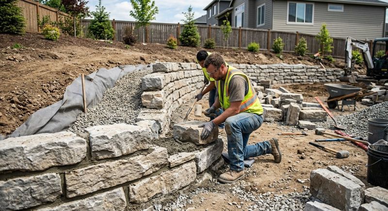 Hardscape Wall Construction in Melbourne, FL