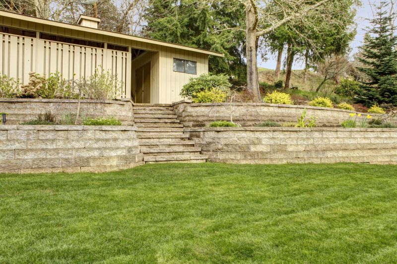 Landscape Wall Construction in Sonoma County, CA