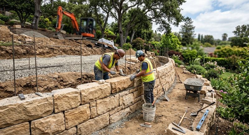 Landscape Wall Construction in Vero Beach, FL
