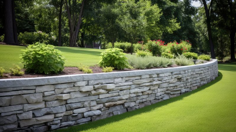 Landscape Wall Construction in Napa, CA
