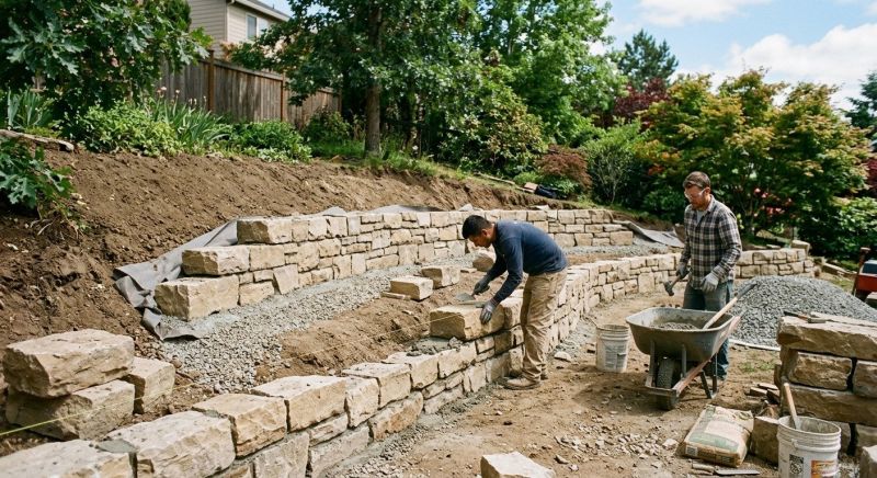 Landscape Wall Construction in Honolulu, HI