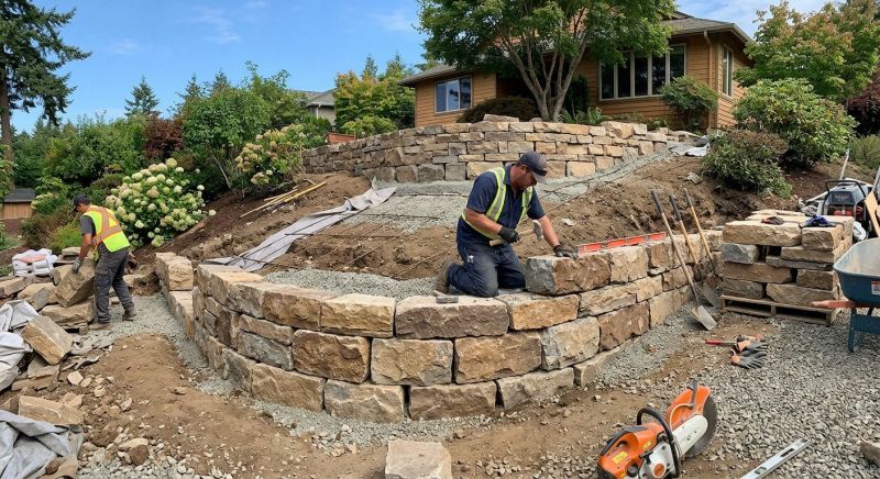 Landscape Wall Construction in Sanford, FL