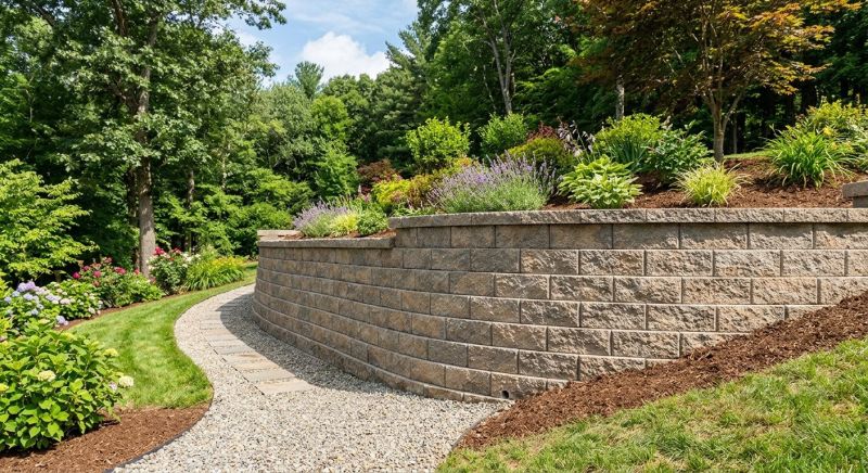Retaining Wall Installation in Napa, CA