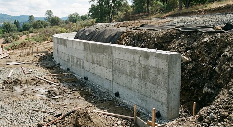 Retention Wall Construction in Clermont, FL