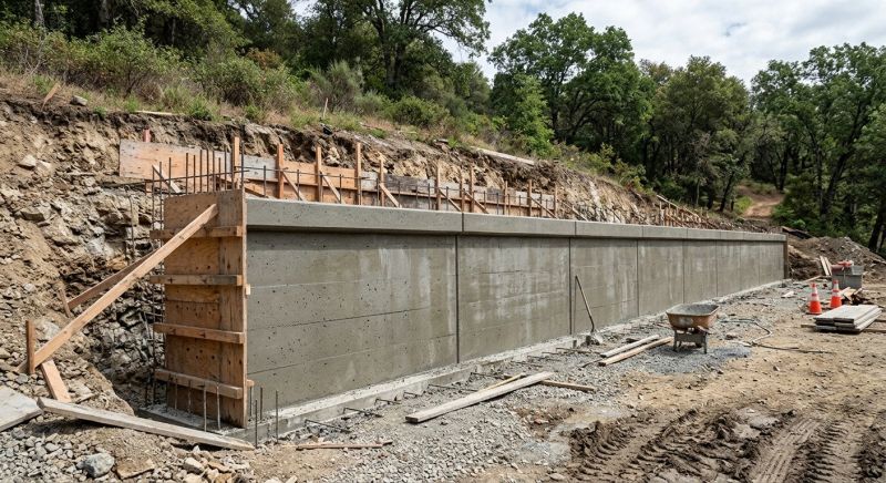 Retention Wall Construction in Sanford, FL