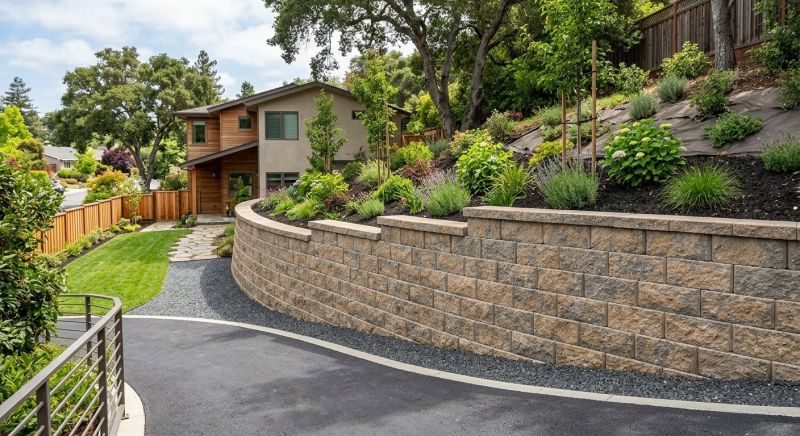 Retention Wall Installation in Sanford, FL
